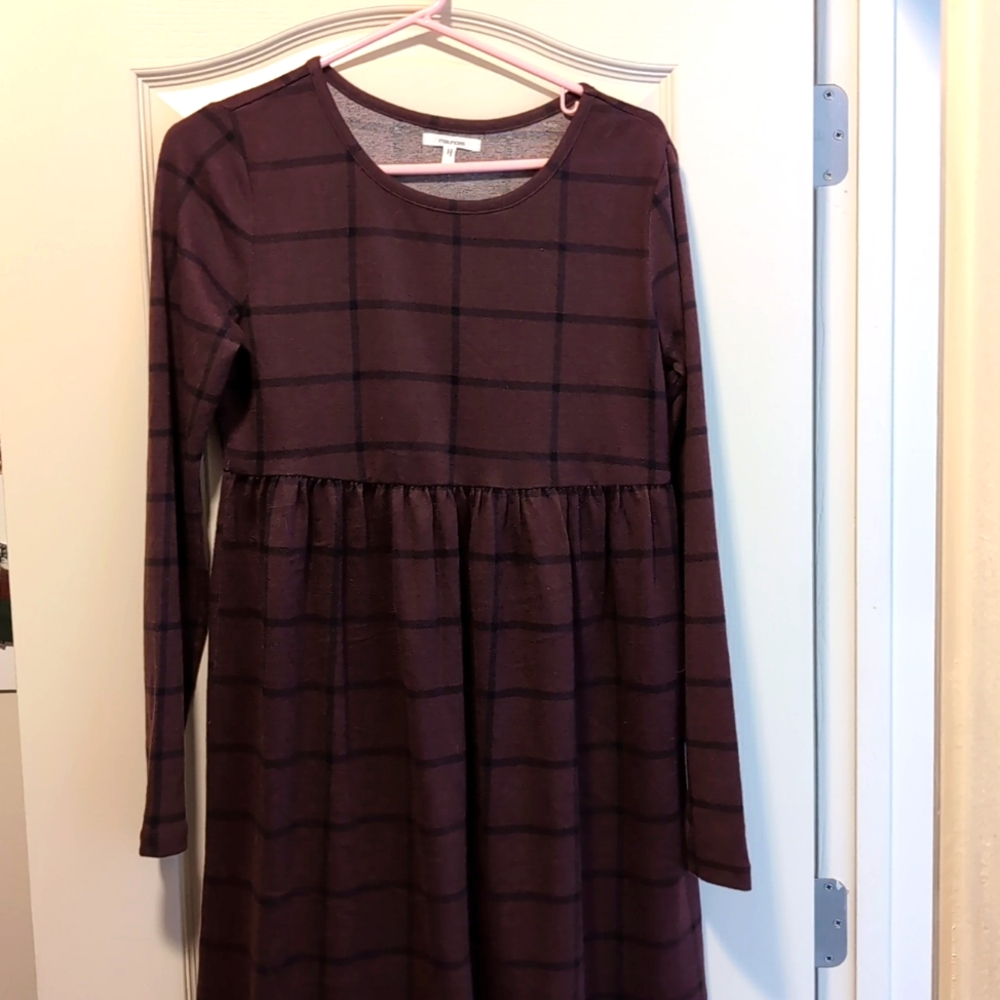 Maurices Size Small Winter Plaid Dress